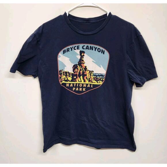 Bryce Canyon National Park Short Sleeve T-shirt Adult Medium Blue 1432 - Picture 1 of 6